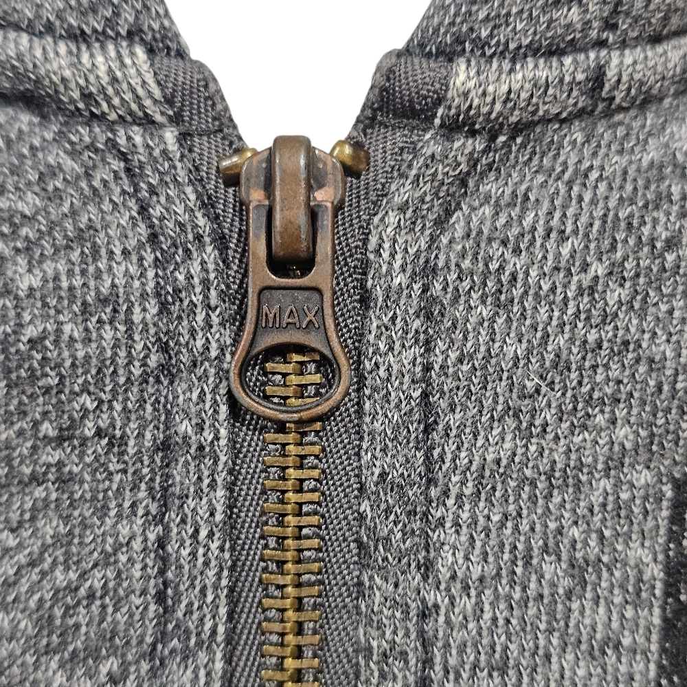 TOMS Women’s Gray Full Zip Hoodie Sweatshirt Size XL 16 Casual Zip Up Jacket - Picture 5 of 10